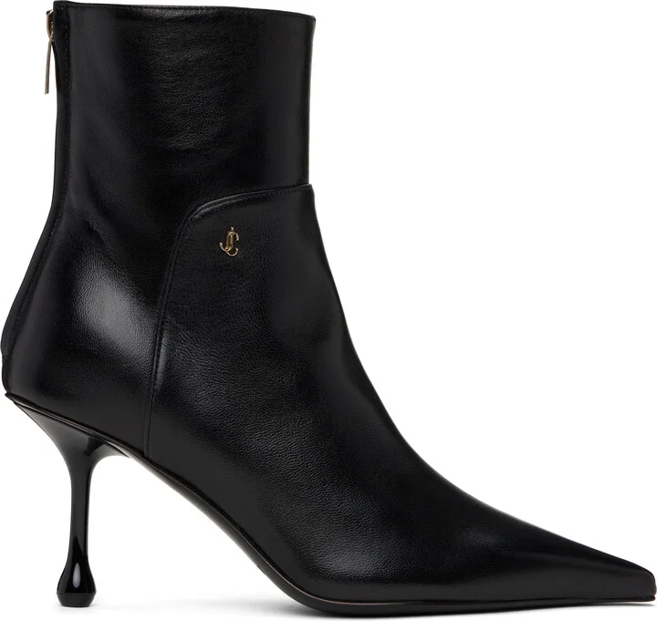 Jimmy Choo Black Cycas 80 Ankle Boots