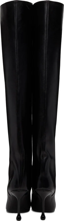 Jimmy Choo Black Cycas 95 Tall Boots - Image 2