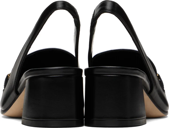 Jimmy Choo Black Diamond Tilda Sling Back 45 Heels - Image 2