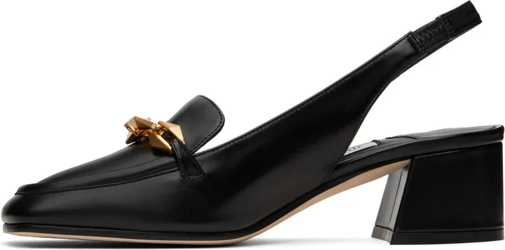 Jimmy Choo Black Diamond Tilda Sling Back 45 Heels - Image 3