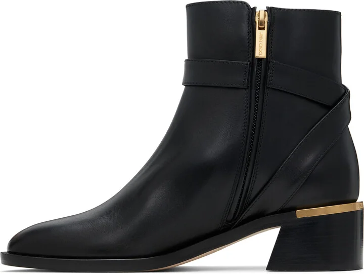 Jimmy Choo Black Diantha 45 Boots - Image 3