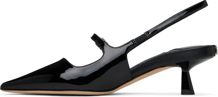 Jimmy Choo Black Didi 45 Heels - Image 3