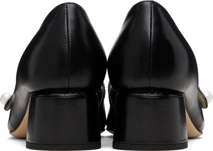 Jimmy Choo Black Elisa 45 Heels - Image 2