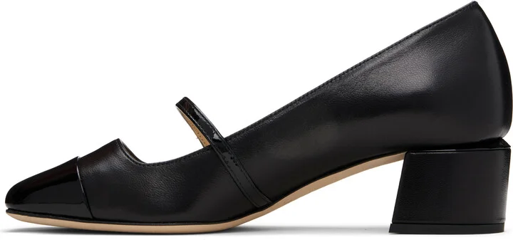 Jimmy Choo Black Elisa 45 Heels - Image 3