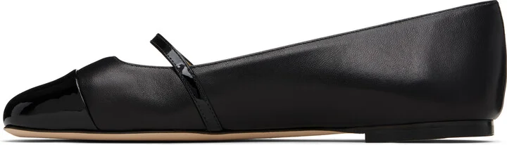 Jimmy Choo Black Elisa Ballerina Flats - Image 3