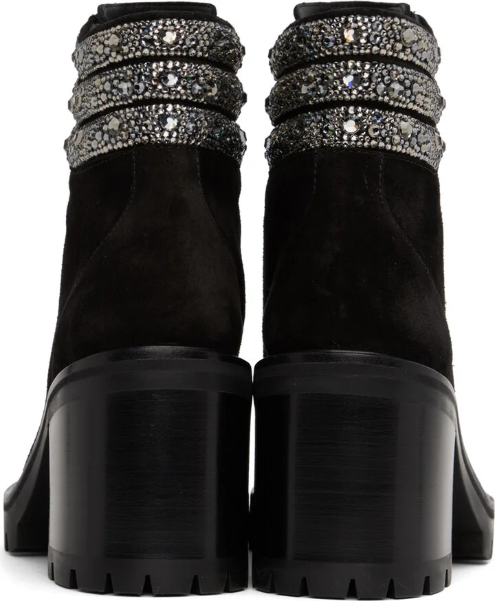 Jimmy Choo Black Esche 65 Ankle Boots - Image 2