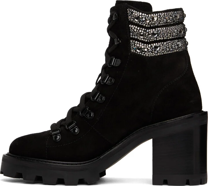 Jimmy Choo Black Esche 65 Ankle Boots - Image 3