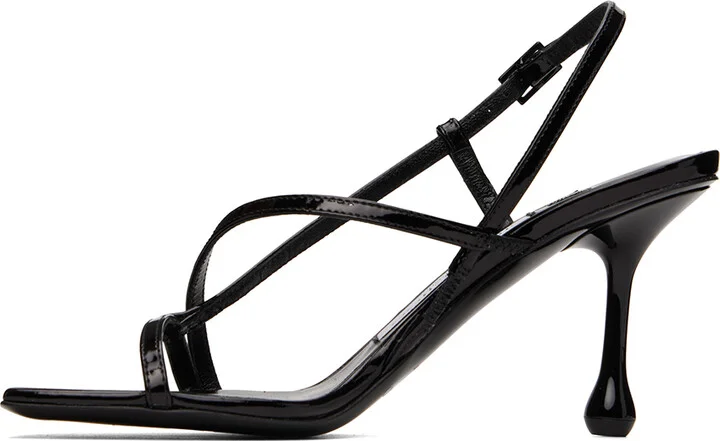 Jimmy Choo Black Etana 80 Heeled Sandals - Image 3