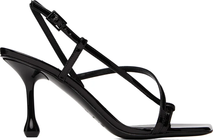 Jimmy Choo Black Etana 80 Heeled Sandals