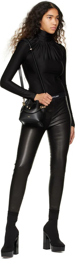 Jimmy Choo Black Giome 140 Boots - Image 5