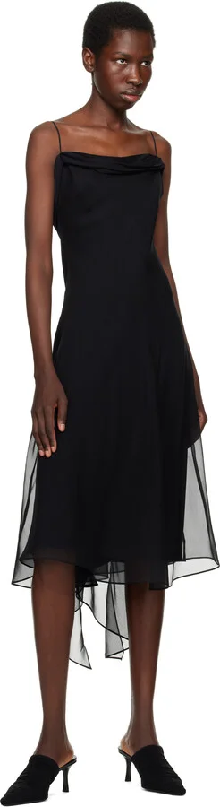 Jimmy Choo Black Lotta 65 Mules - Image 5