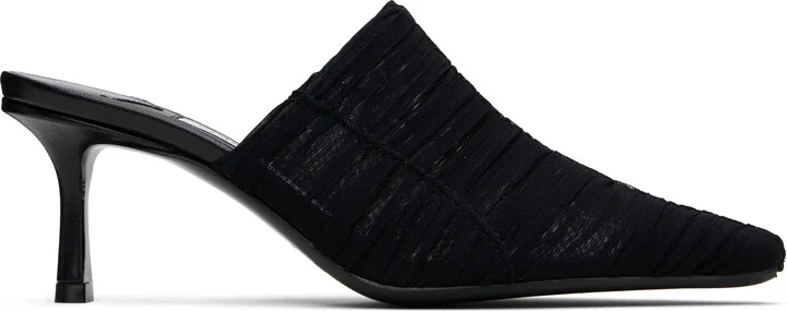 Jimmy Choo Black Lotta 65 Mules