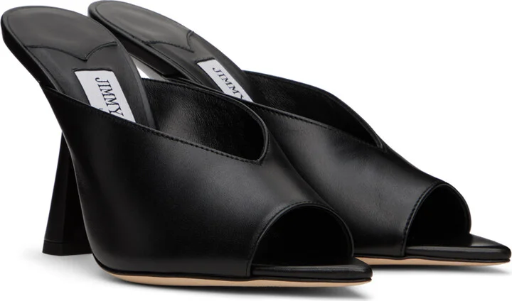Jimmy Choo Black Maryanne 100 Heeled Sandals - Image 4