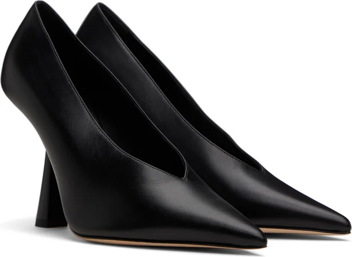 Jimmy Choo Black Maryanne 100 Heels - Image 4
