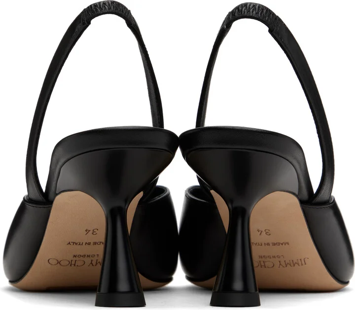 Jimmy Choo Black Maryanne SB 65 Heels - Image 2