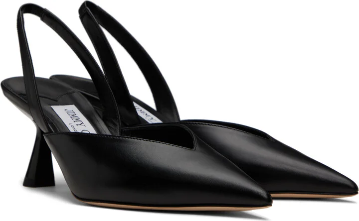 Jimmy Choo Black Maryanne SB 65 Heels - Image 4
