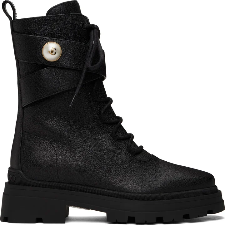 Jimmy Choo Black Noemi 45 Ankle Boots