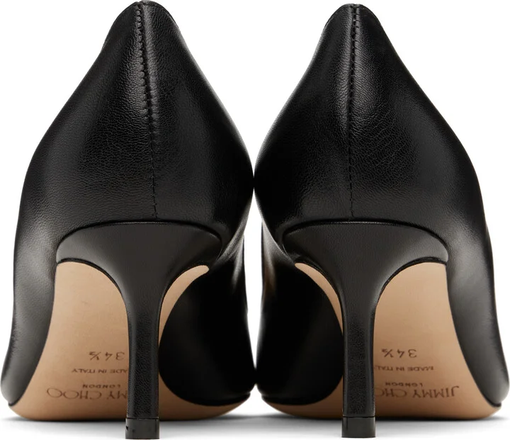 Jimmy Choo Black Romy 60 Heels - Image 2
