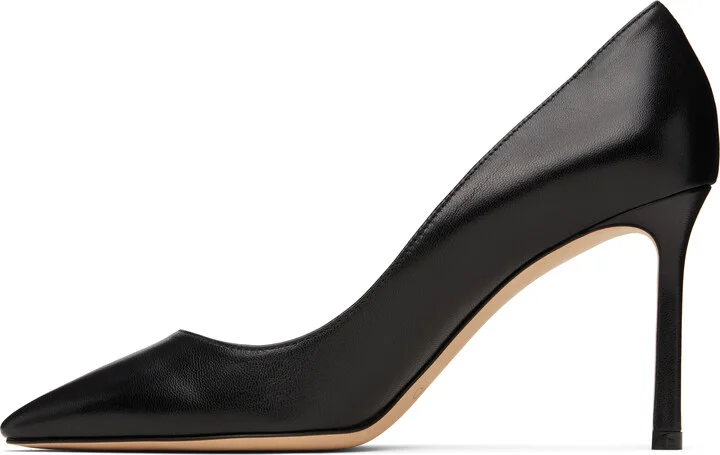 Jimmy Choo Black Romy 85 Heels - Image 3