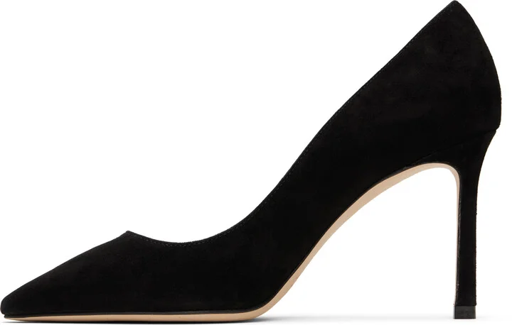 Jimmy Choo Black Romy 85 Heels - Image 3