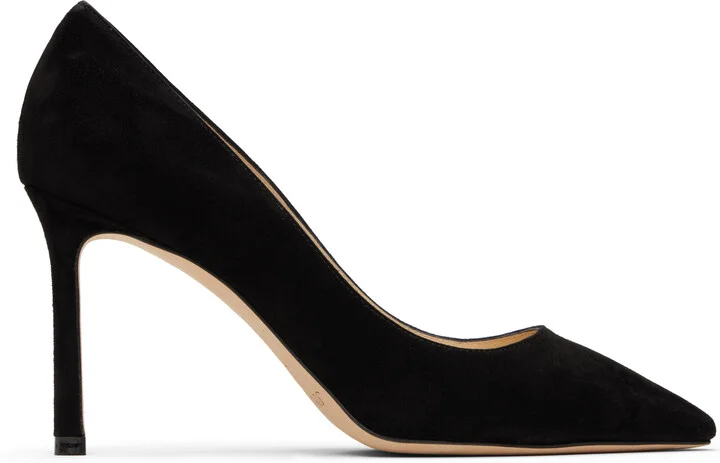 Jimmy Choo Black Romy 85 Heels