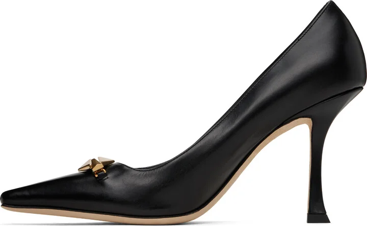 Jimmy Choo Black Ryker 90 Heels - Image 3