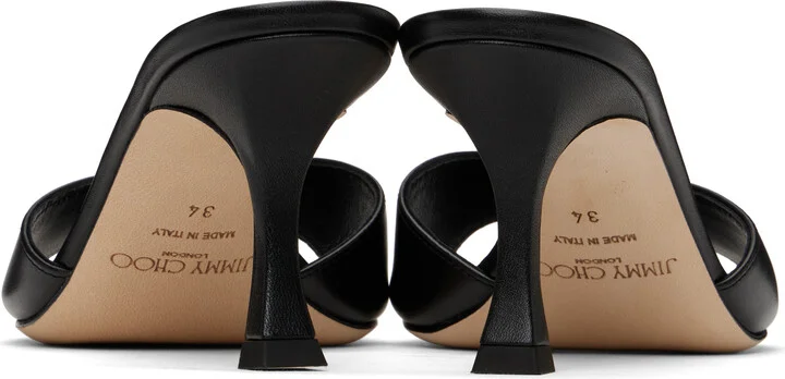 Jimmy Choo Black Skye 70 Heeled Sandals - Image 2