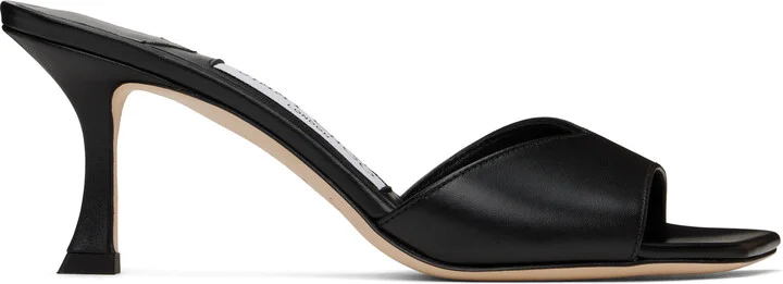 Jimmy Choo Black Skye 70 Heeled Sandals
