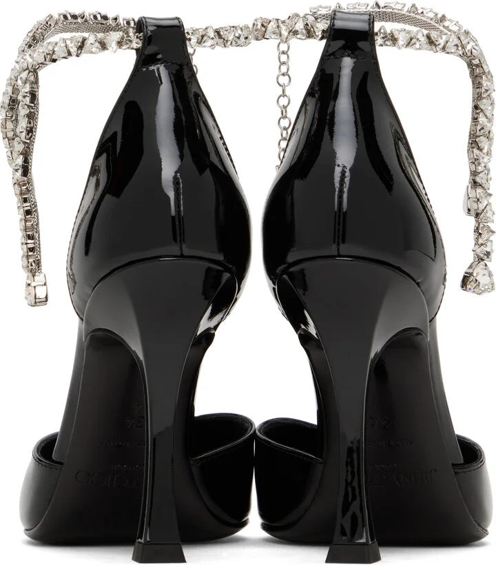 Jimmy Choo Black Stevie 100 Heels - Image 2