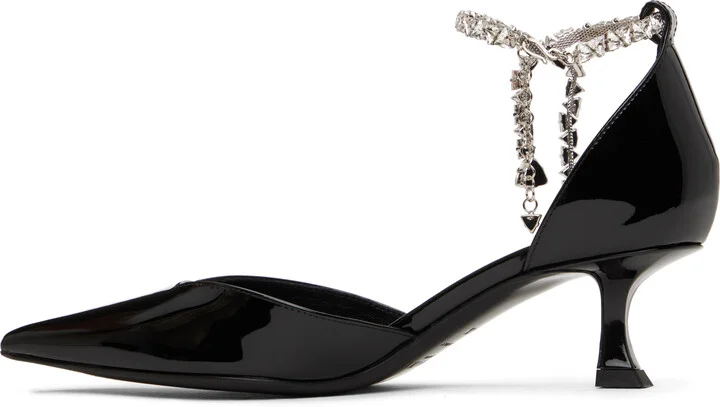 Jimmy Choo Black Stevie 50 Heels - Image 3