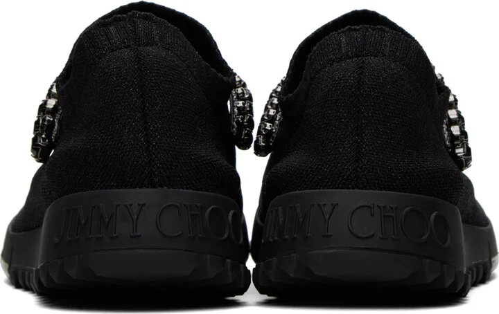 Jimmy Choo Black Verona Sneakers - Image 2