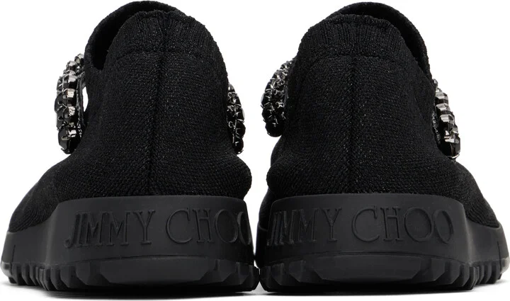 Jimmy Choo Black Verona Sneakers - Image 2