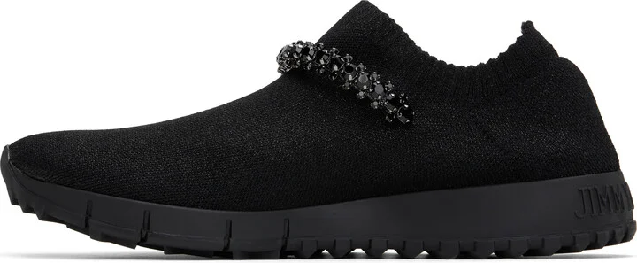 Jimmy Choo Black Verona Sneakers - Image 3