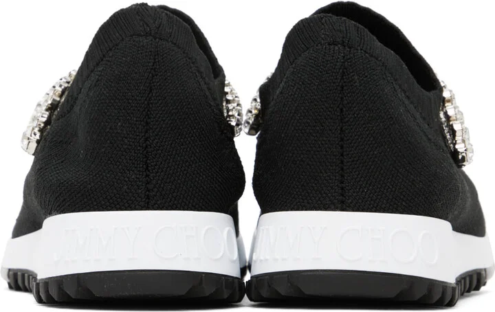 Jimmy Choo Black Verona Sneakers - Image 2