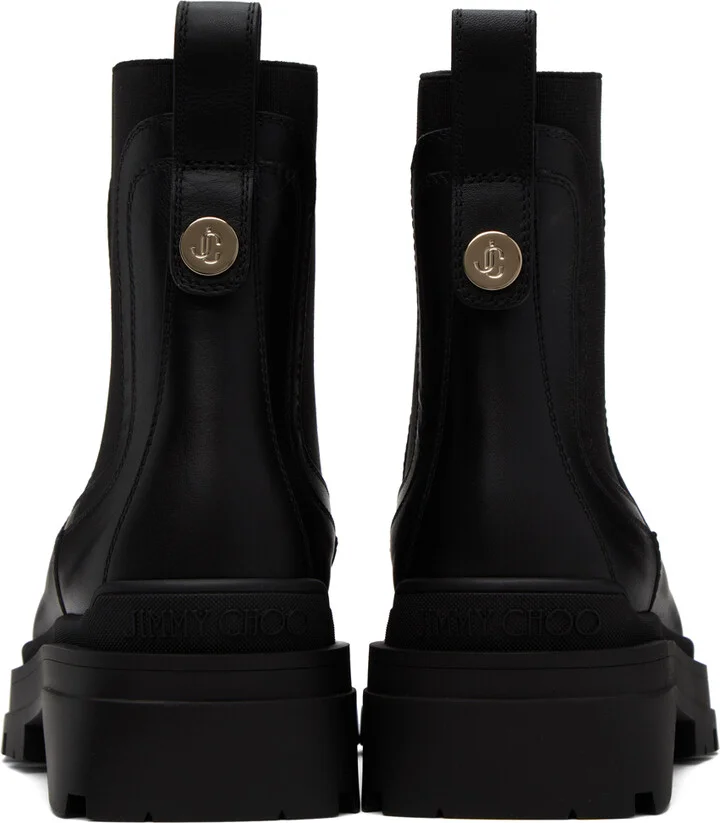 Jimmy Choo Black Veronique 45 Boots - Image 2