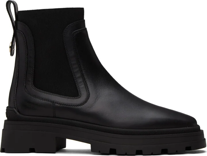 Jimmy Choo Black Veronique 45 Boots