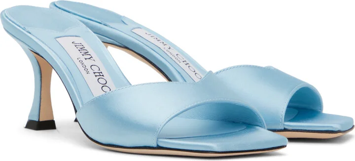 Jimmy Choo Blue Skye 70 Heeled Sandals - Image 4