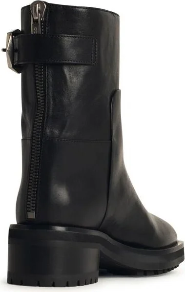 Jimmy Choo 'Brooklyn' Black Leather Ankle Boots - Image 4