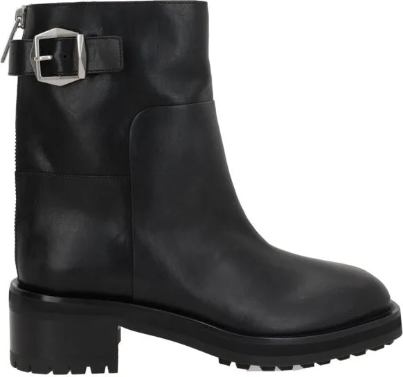 Jimmy Choo 'Brooklyn' Black Leather Ankle Boots - Image 7