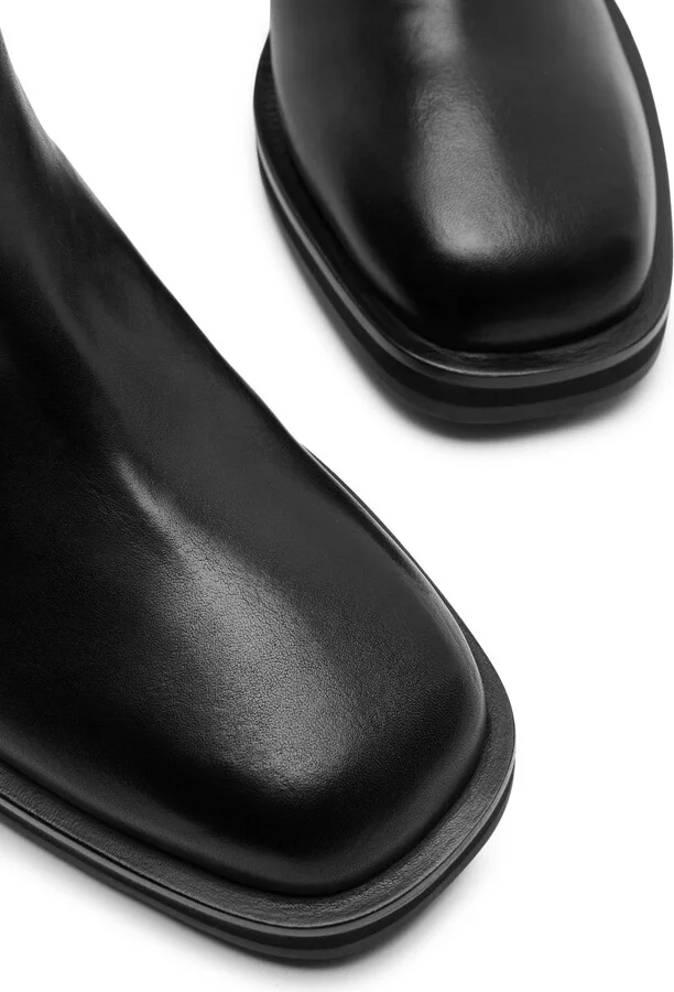 Jimmy Choo Brooklyn Leather Ankle Boots - Image 3