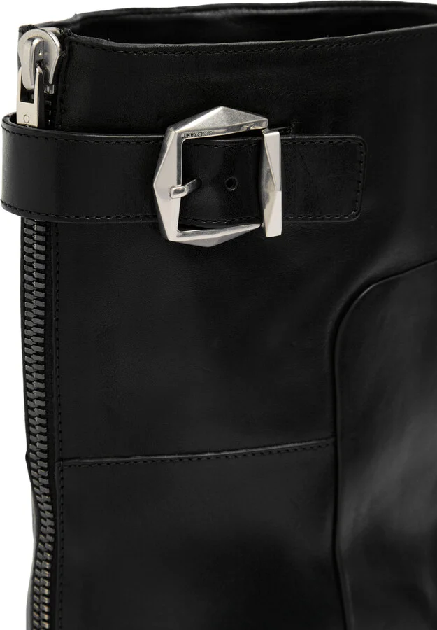 Jimmy Choo Brooklyn Leather Ankle Boots - Image 4