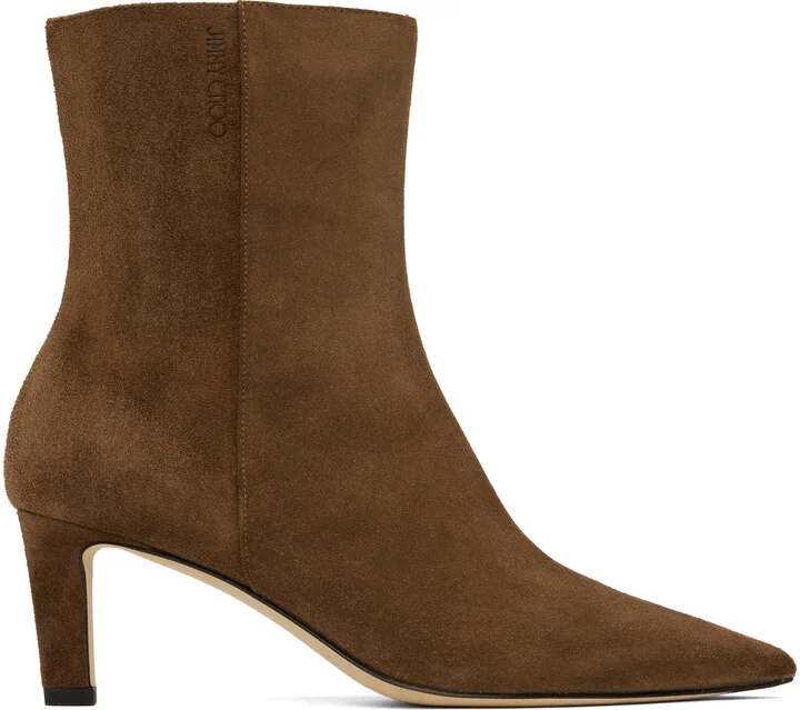 Jimmy Choo Brown Alizze AB 65 Boots