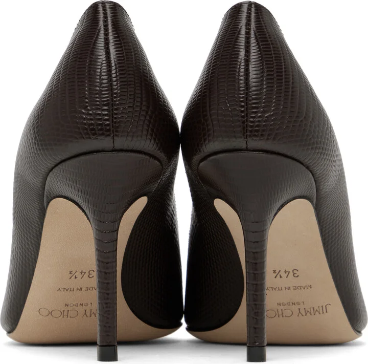 Jimmy Choo Brown Love 85 Heels - Image 2