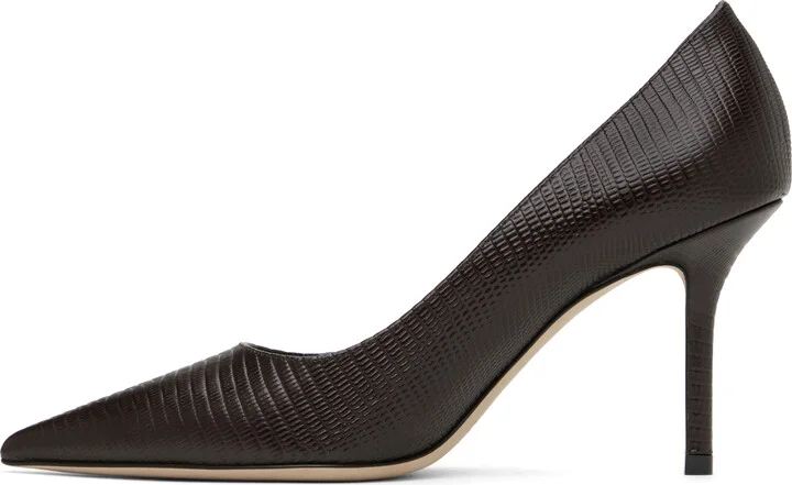 Jimmy Choo Brown Love 85 Heels - Image 3