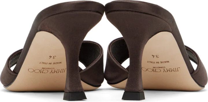 Jimmy Choo Brown Skye 70 Heeled Sandals - Image 2