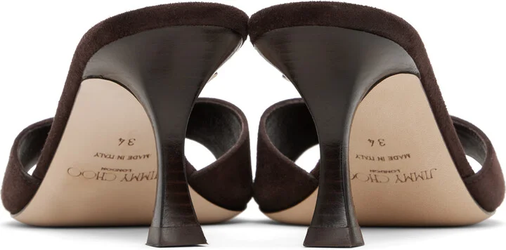 Jimmy Choo Brown Skye 70 Heeled Sandals - Image 2