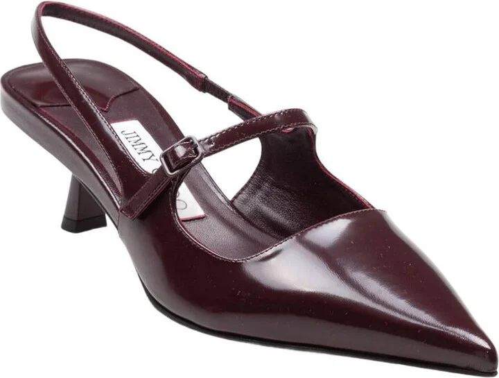 Jimmy Choo Brushed Leather Slingback - Image 2