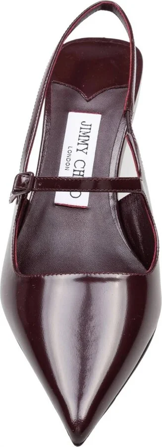 Jimmy Choo Brushed Leather Slingback - Image 3