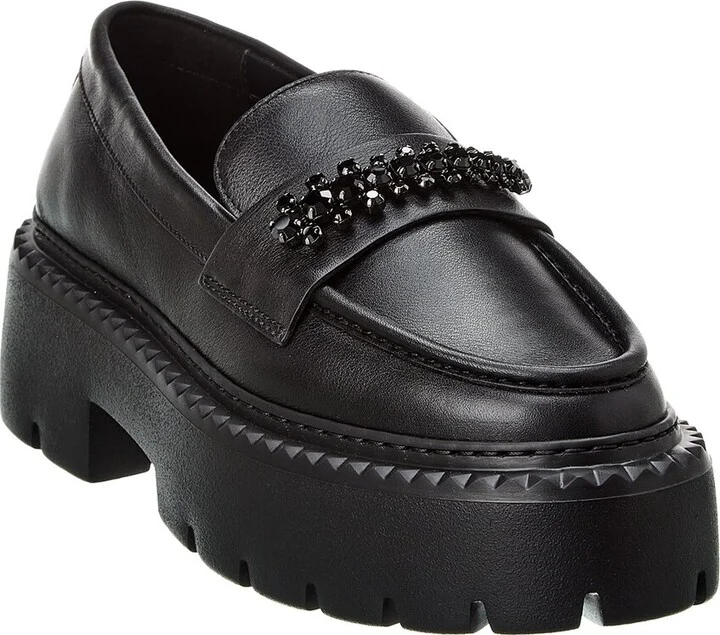 Jimmy Choo Bryer Leather Loafer