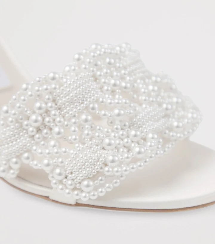 Jimmy Choo Cary 85 Satin Heeled Sandals - Image 2